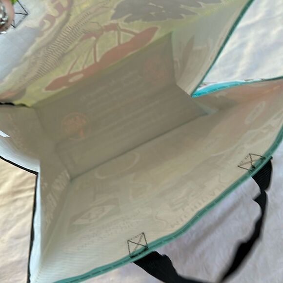 Trader Joe’s Plastic Reusable Shopping Tote Bag 6 Gallon Michigan Collectible - Picture 3 of 14